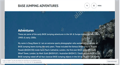 Desktop Screenshot of basejumping.co.uk